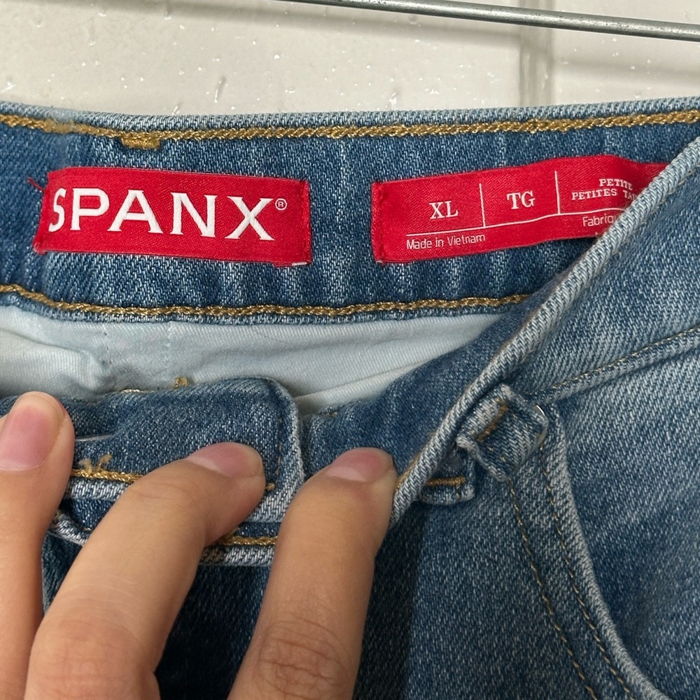Spanx SPANXshape Authentic 360 Barrel Leg Jeans - image 3
